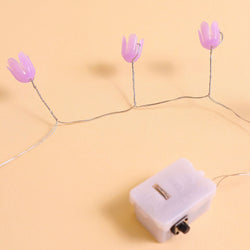 Tulip Mirror LED Night Light - Purple (ONLINE ORDER ONLY)