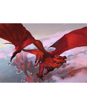 Wooden Puzzle: Dungeons & Dragons - Ancient Red Dragon (Wood Craft) (ONLINE ORDER ONLY)