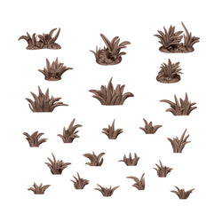 AK-Interactive Basing Bits: Grass Tufts (22 Pieces) (ONLINE ORDER ONLY)