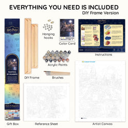 Boats To Hogwarts - Paint By Numbers Kit (ONLINE ORDER ONLY)