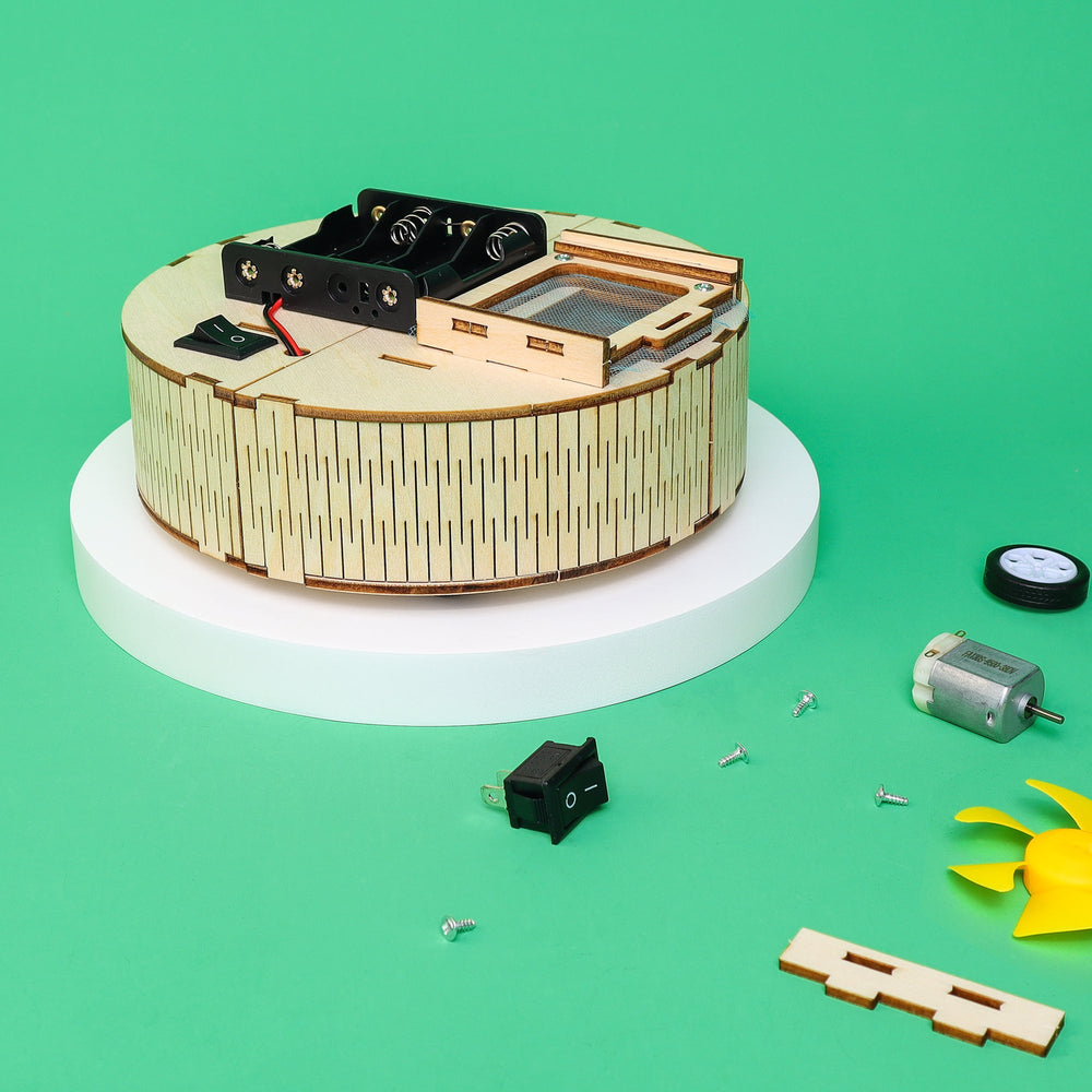 DIY Robot Vacuum Kit – STEM Educational Toy (ONLINE ORDER ONLY)