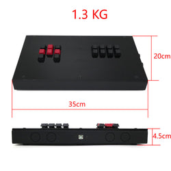 RAC-J800KK-8D 8 Directions Mechanical Keyboard Arcade Joystick WASD Fightstick For PS4/PS3/Xbox/PC (Online Only)