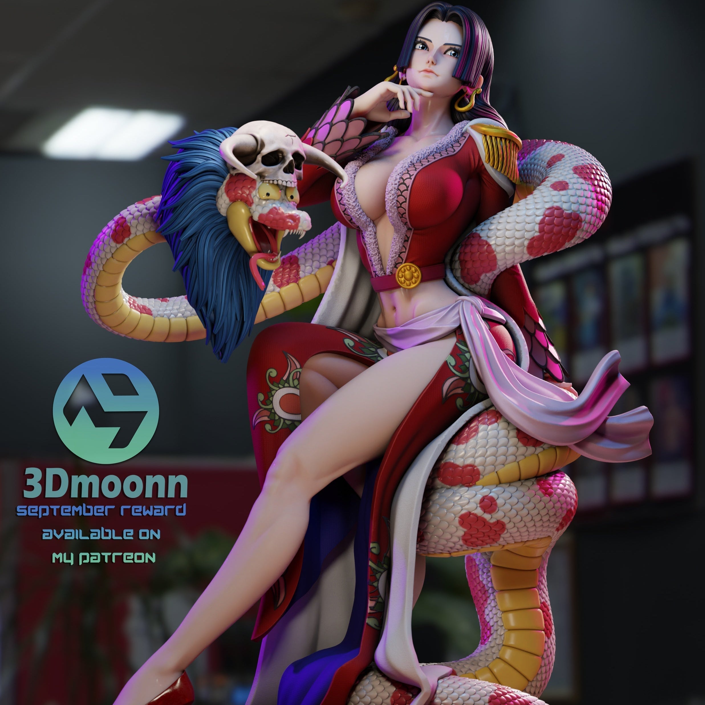 Boa Hancock - One Piece (SFW/NSFW 18+ Only) - 1:6 Scale (ONLINE ORDER ONLY)