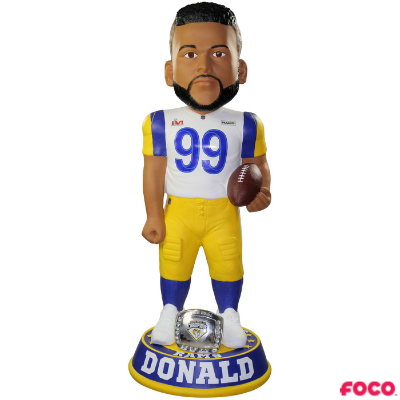 Los Angeles Rams Super Bowl LVI 56 Champions Bobbleheads (ONLINE ORDER ONLY)