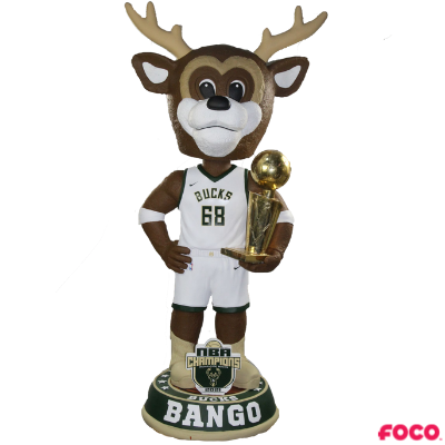 Milwaukee Bucks 2021 NBA Champions Bobbleheads (ONLINE ORDER ONLY)