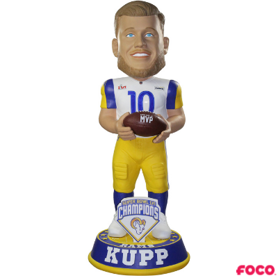 Los Angeles Rams Super Bowl LVI 56 Champions Bobbleheads (ONLINE ORDER ONLY)