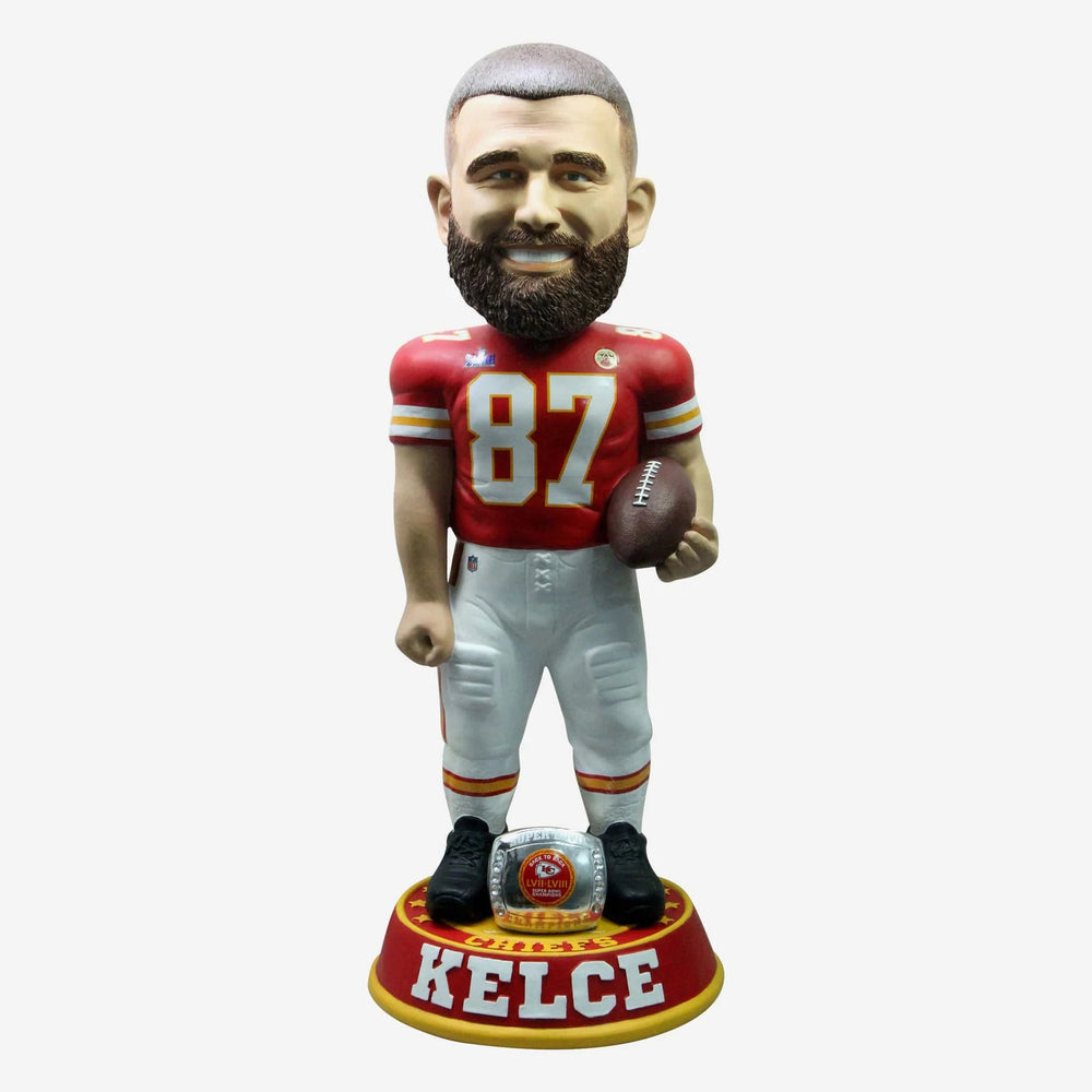 Kansas City Chiefs Super Bowl LVIII 58 Champions Bobbleheads (ONLINE ORDER ONLY)
