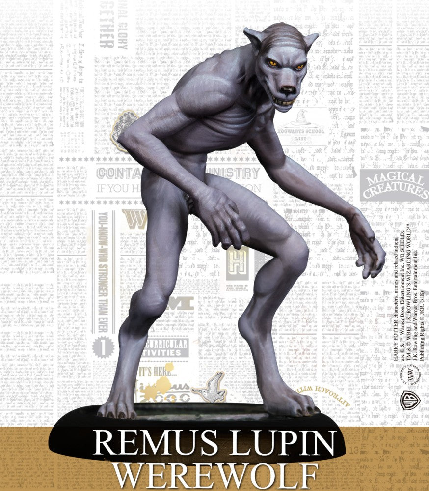 Harry Potter Miniatures Adventure Game: Remus Lupin & Werewolf Form Pack (ONLINE ORDER ONLY)
