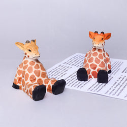 Paint Your Own Wood Carved Giraffe DIY Painting Kit (ONLINE ORDER ONLY)