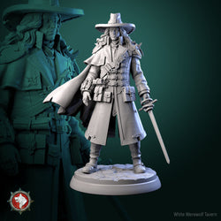 Vampire Hunter Gabriel – Human Monster Slayer Miniature & Bust (ONLINE ORDER ONLY)
