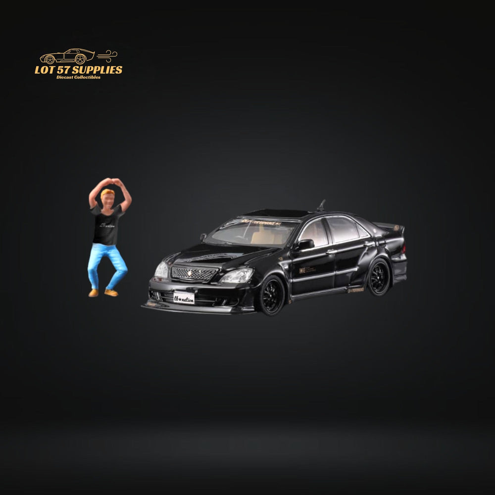 Star Model Toyota Crown 12th Gen MK12 LBWK Black Figure Version 1:64 (ONLINE ORDER ONLY)