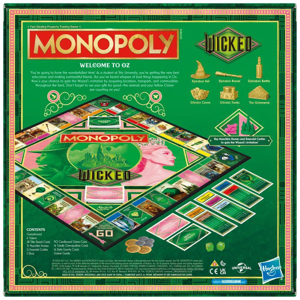 Monopoly Wicked (ONLINE ORDER ONLY)