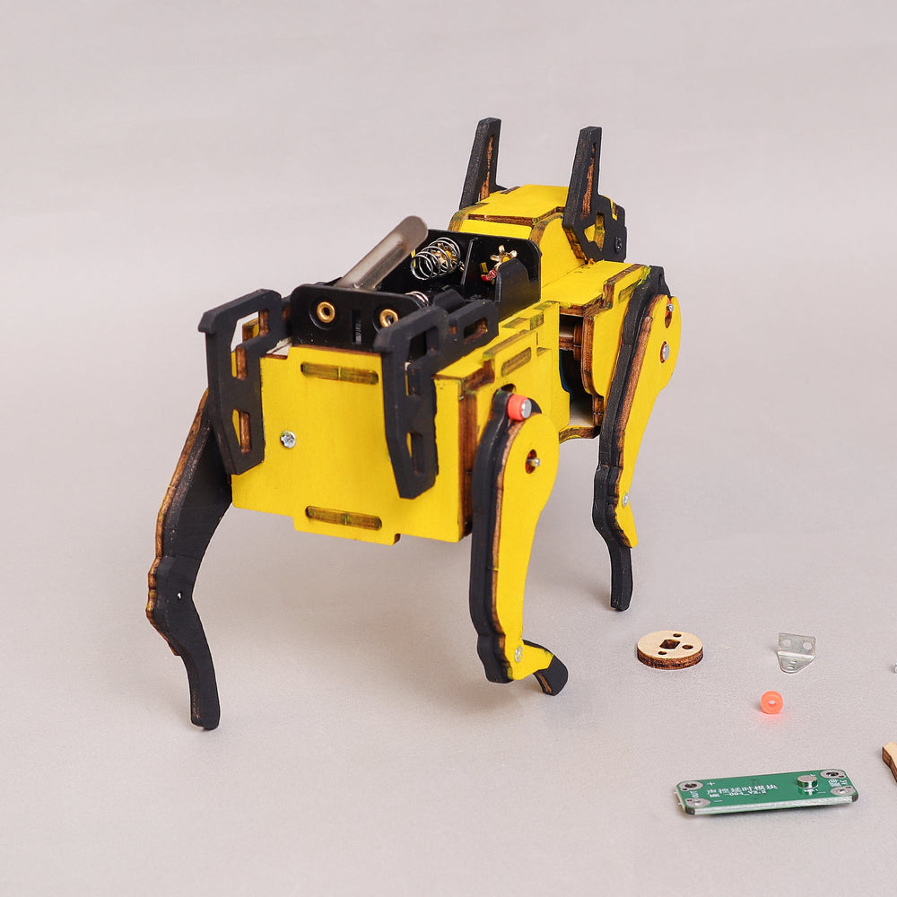 Robot Dog STEM Kit – Sound Activated DIY Toy (ONLINE ORDER ONLY)