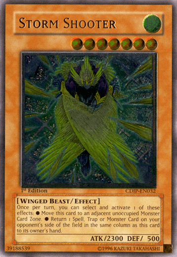 Storm Shooter [CDIP-EN032] Ultimate Rare (ONLINE ORDER ONLY)