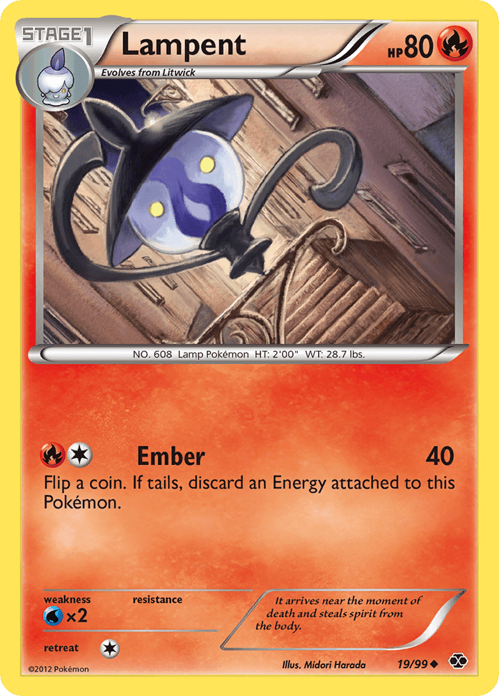 Lampent (19/99) [Black & White: Next Destinies] (Online Only)
