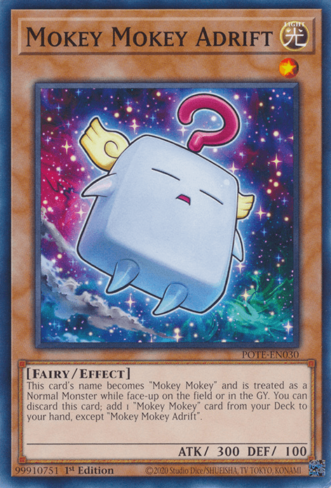 Mokey Mokey Adrift [POTE-EN030] Common (ONLINE ORDER ONLY)