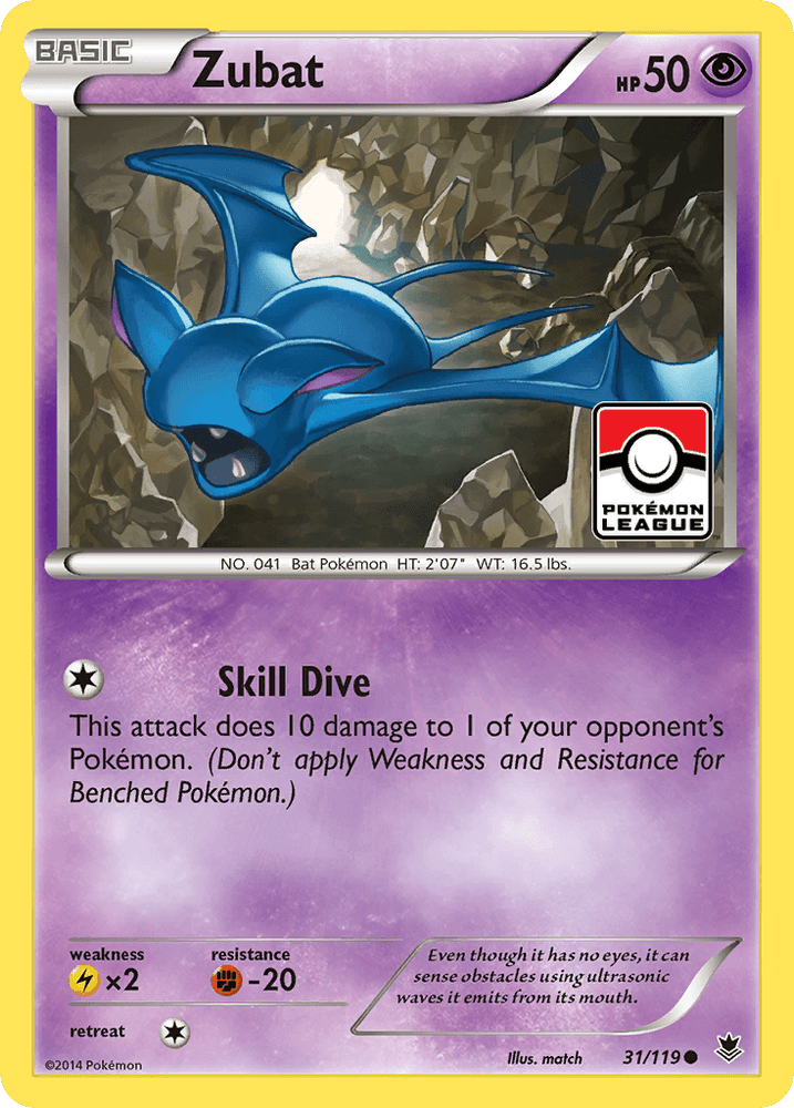 Zubat (31/119) [XY: Phantom Forces] (Online Only)