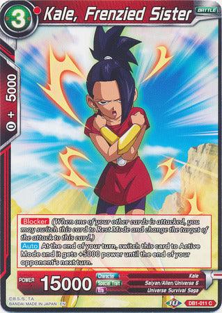 Kale, Frenzied Sister (DB1-011) [Dragon Brawl] (ONLINE ORDER ONLY)