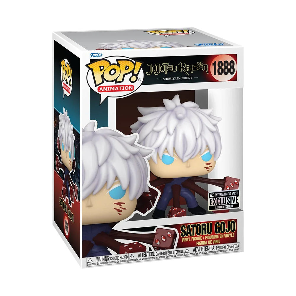 Jujutsu Kaisen Satoru Gojo Trapped Premium Funko Pop! Vinyl Figure #1888 - Entertainment Earth Exclusive (ONLINE ORDER ONLY)