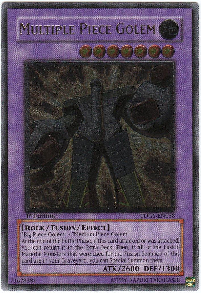 Multiple Piece Golem [TDGS-EN038] Ultimate Rare (ONLINE ORDER ONLY)