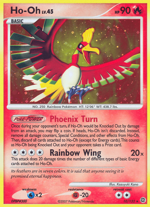 Ho-Oh (10/132) [Diamond & Pearl: Secret Wonders] (Online Only)