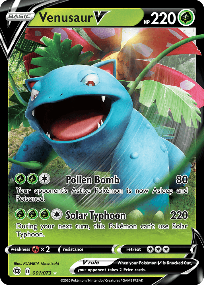 Venusaur V (001/073) [Sword & Shield: Champion's Path] (Online Only)