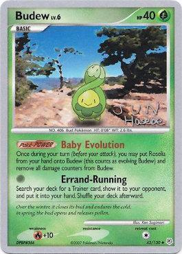 Budew (43/130) (Flyvees - Jun Hasebe) [World Championships 2007] (Online Only)