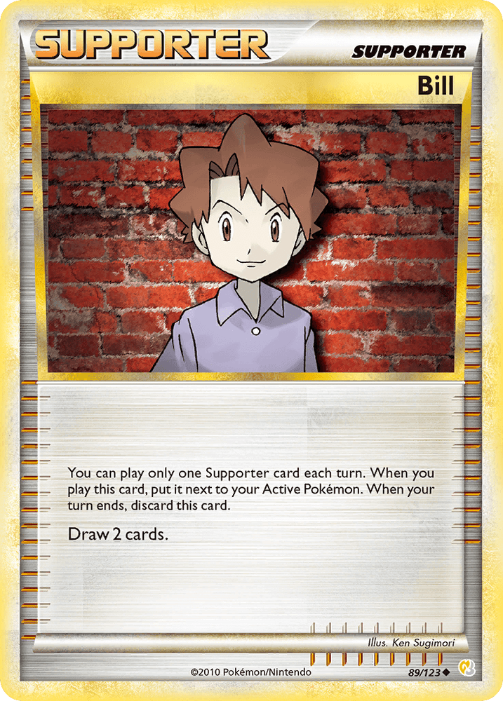 Bill (89/123) [HeartGold & SoulSilver: Base Set] (Online Only)