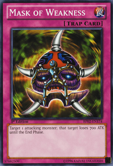 Mask of Weakness [BP02-EN174] Common (ONLINE ORDER ONLY)