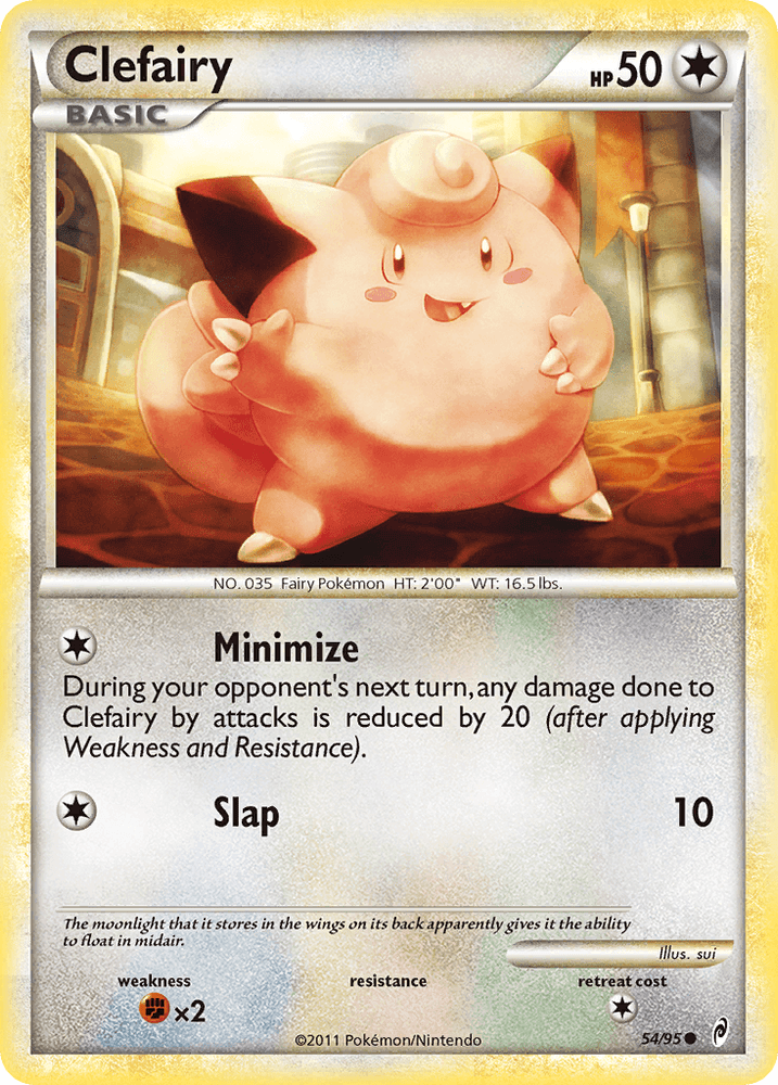 Clefairy (54/95) [HeartGold & SoulSilver: Call of Legends] (Online Only)