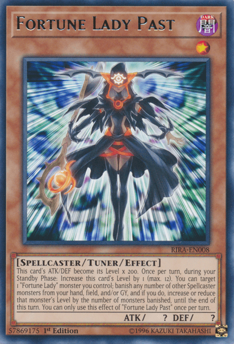 Fortune Lady Past [RIRA-EN008] Rare (ONLINE ORDER ONLY)
