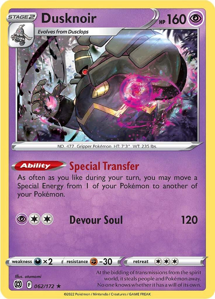 Dusknoir (062/172) [Sword & Shield: Brilliant Stars] (Online Only)