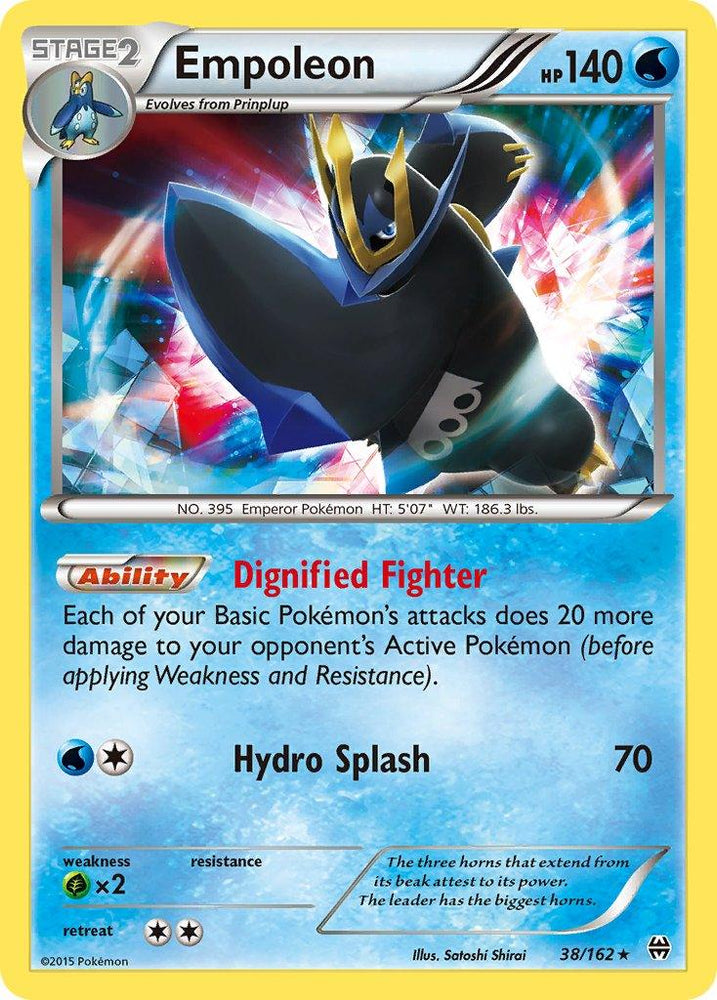 Empoleon (38/162) (Battle Arena Deck Exclusive) (Theme Deck Exclusive) [XY: BREAKthrough] (Online Only)