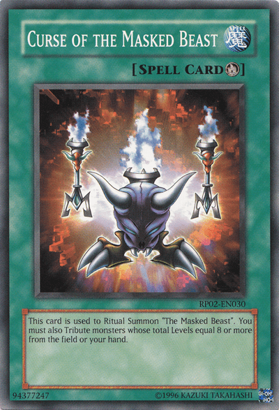 Curse of the Masked Beast [RP02-EN030] Common (ONLINE ORDER ONLY)