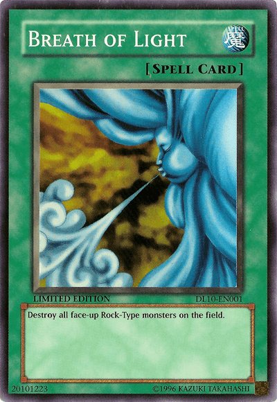 Breath of Light [DL10-EN001] Super Rare (ONLINE ORDER ONLY)