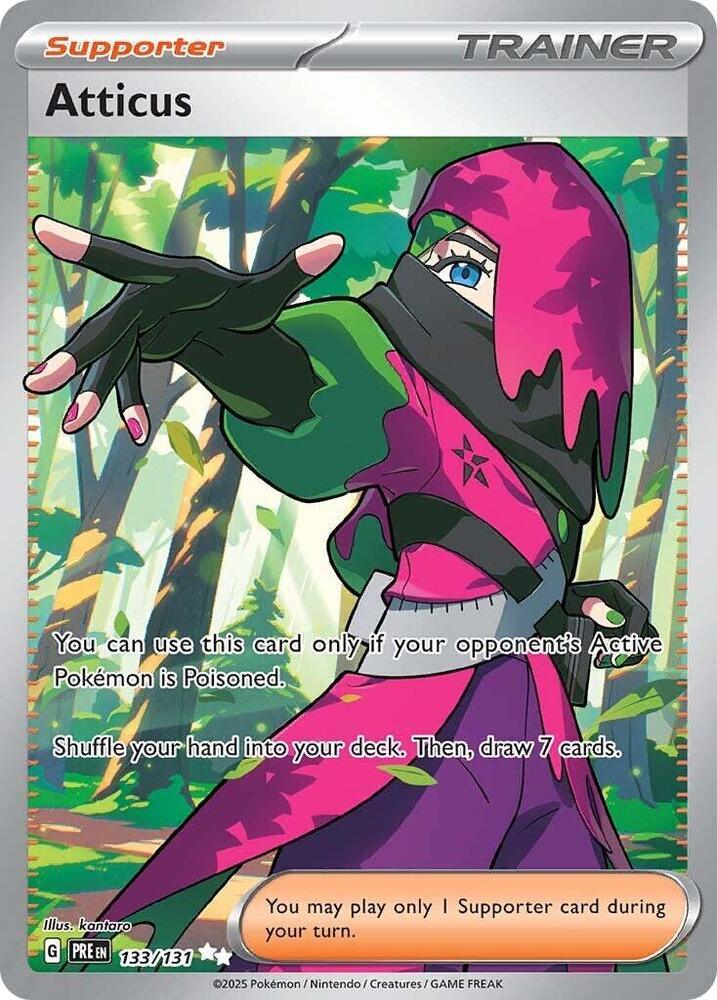 Atticus (133/131) [Scarlet & Violet: Prismatic Evolutions] (Online Only)