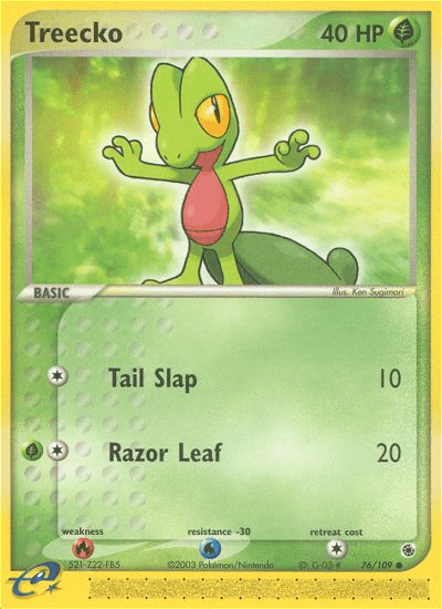 Treecko (76/109) [EX: Ruby & Sapphire] (Online Only)