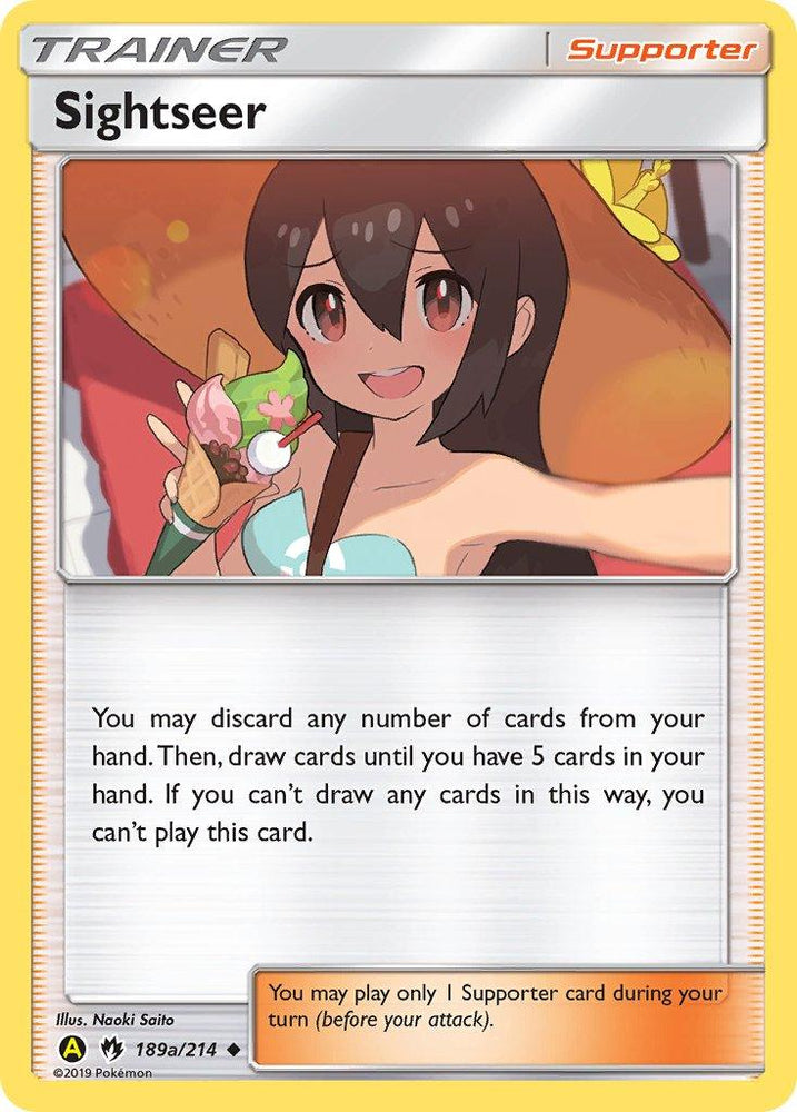 Sightseer (189a/214) [Alternate Art Promos] (Online Only)