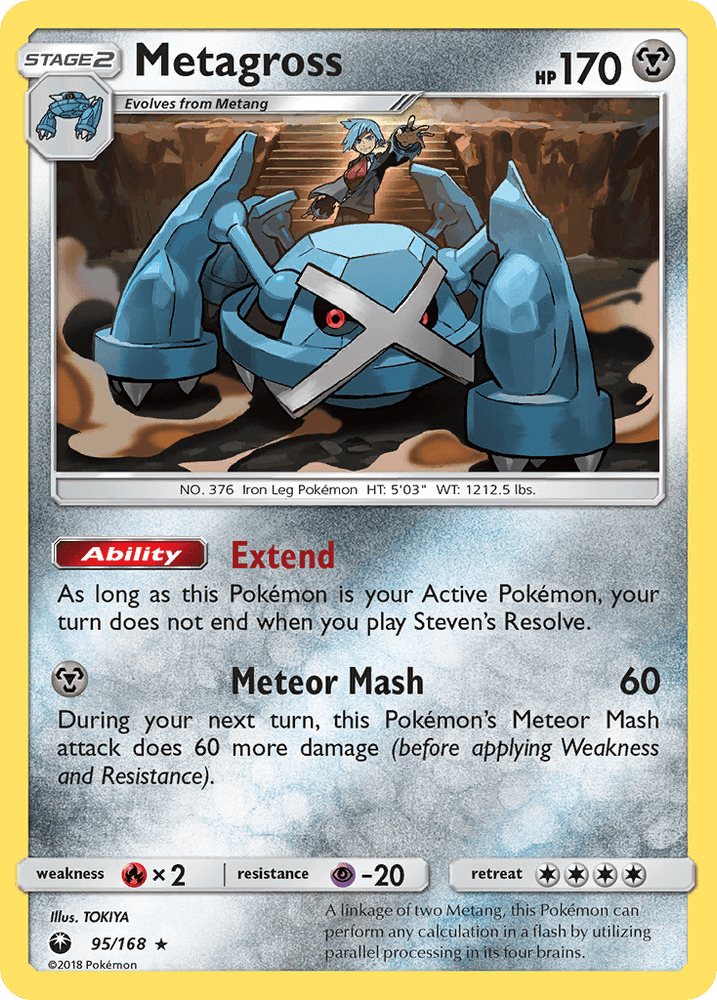 Metagross (95/168) [Sun & Moon: Celestial Storm] (Online Only)
