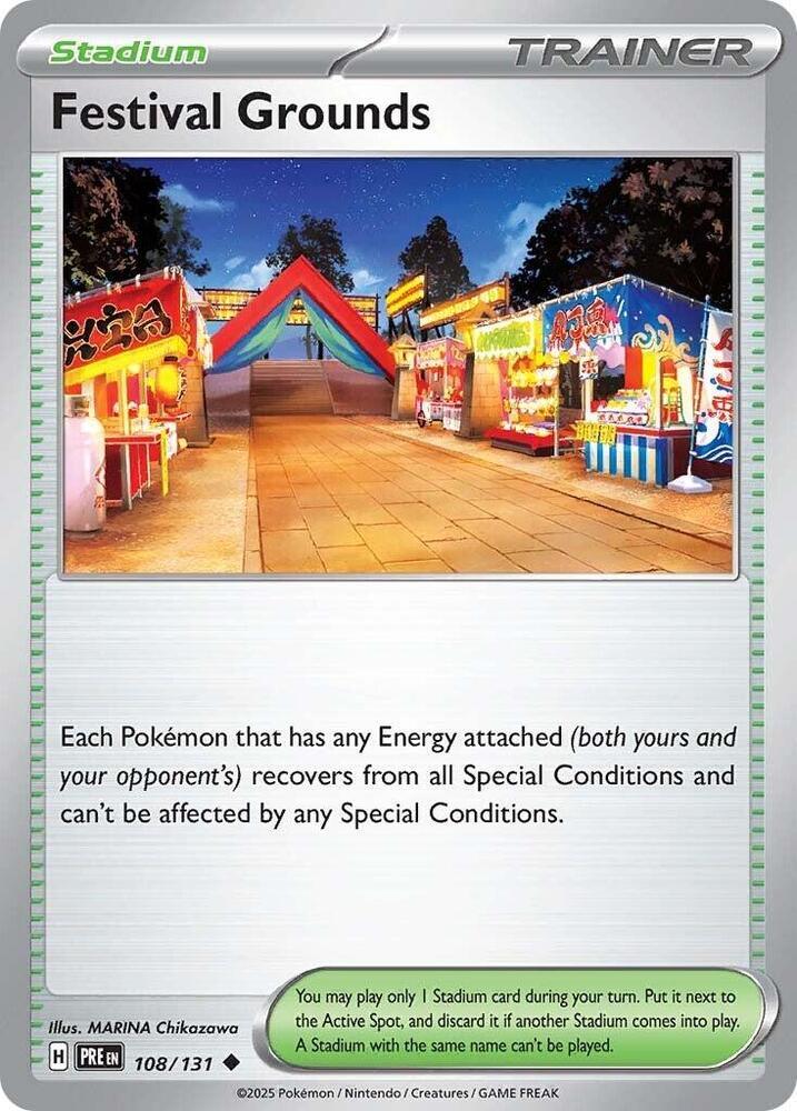 Festival Grounds (108/131) [Scarlet & Violet: Prismatic Evolutions] (Online Only)