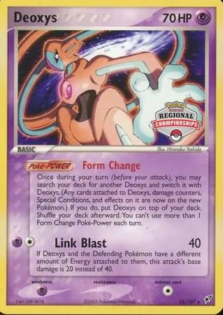 Deoxys (16/107) (Championship Promo) [EX: Deoxys] (Online Only)