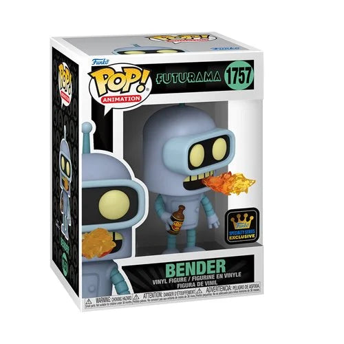 Futurama Bender Funko Pop! Vinyl Figure #1757 - Specialty Series (ONLINE ORDER ONLY)