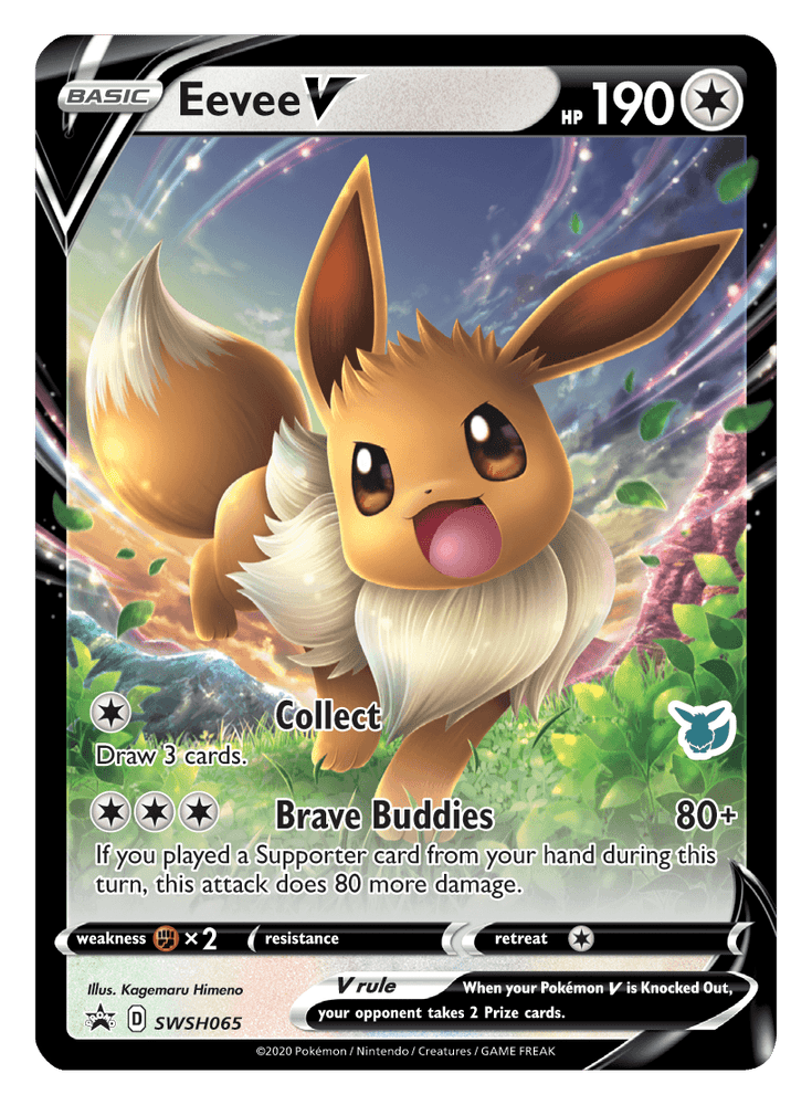 Eevee V (SWSH065) (Eevee Deck) [Battle Academy 2022] (Online Only)