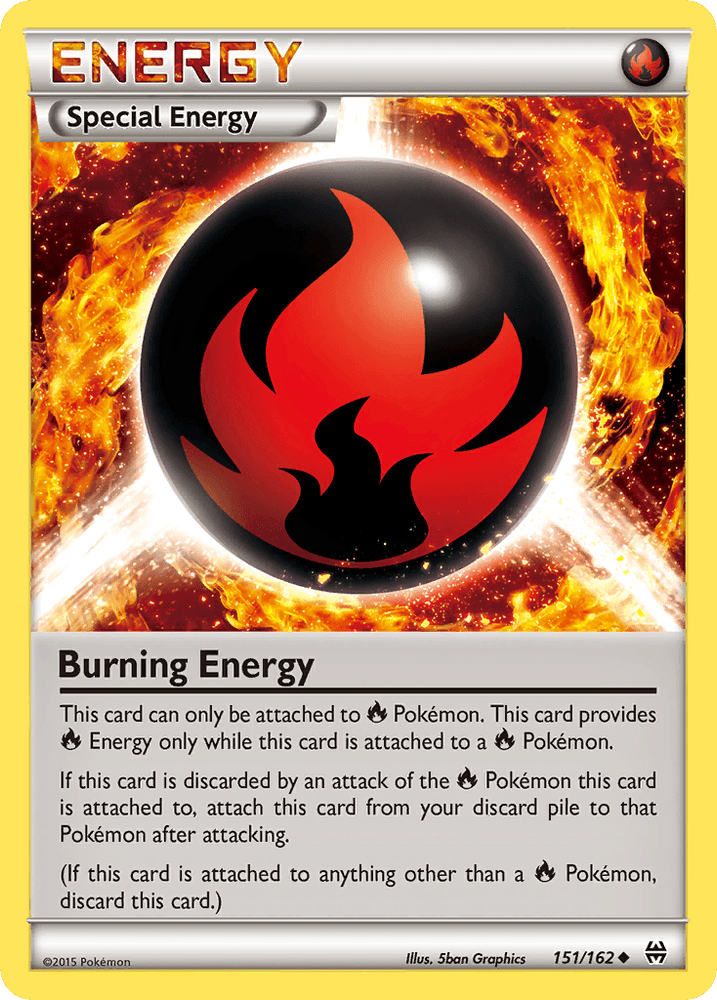 Burning Energy (151/162) [XY: BREAKthrough] (Online Only)