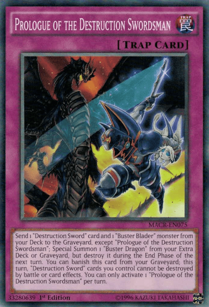 Prologue of the Destruction Swordsman [MACR-EN075] Common (ONLINE ORDER ONLY)