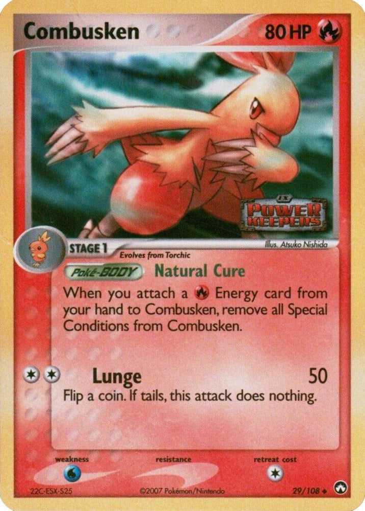 Combusken (29/108) (Stamped) [EX: Power Keepers] (Online Only)