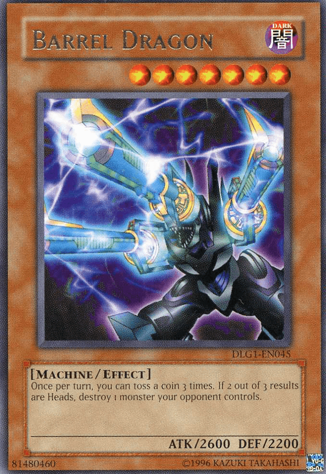 Barrel Dragon [DLG1-EN045] Rare (ONLINE ORDER ONLY)