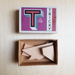 Matchbox Puzzle Box - T is for Tricky (ONLINE ORDER ONLY)