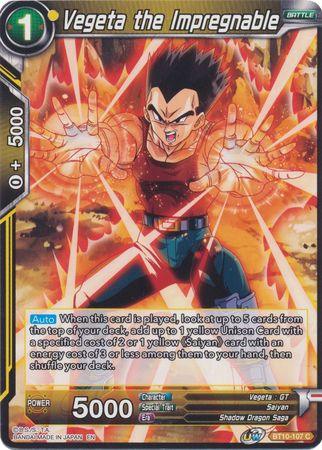 Vegeta the Impregnable (BT10-107) [Rise of the Unison Warrior 2nd Edition] (ONLINE ORDER ONLY)