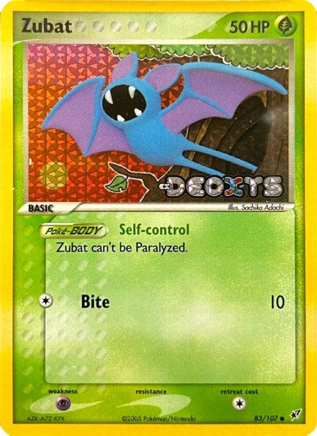 Zubat (83/107) (Stamped) [EX: Deoxys] (Online Only)